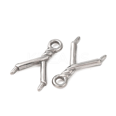 304 Stainless Steel Pendant Bail STAS-G385-02P-1