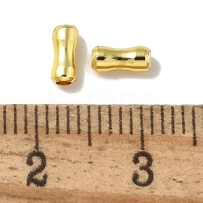 Rack Plating Brass Beads KK-Q019-15B-G-1