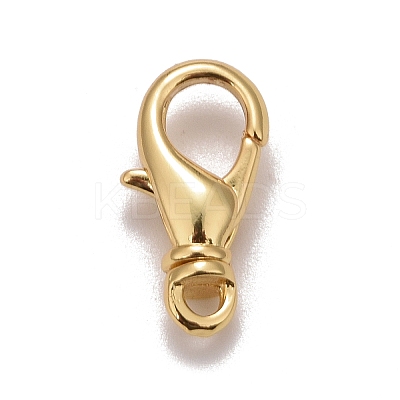 Brass Lobster Claw Clasps LS-KK-M229-50G-1