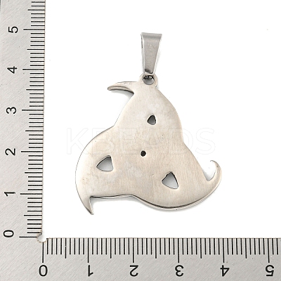 316 Surgical Stainless Steel Pendants STAS-E212-138AS-1