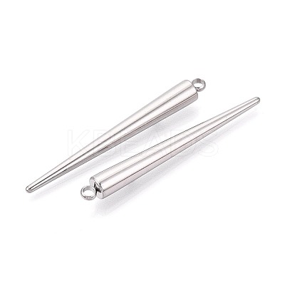 304 Stainless Steel Pendants STAS-T075-22F-P-1