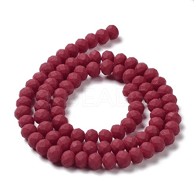 Glass Beads Strands EGLA-A034-P3mm-MD02-1