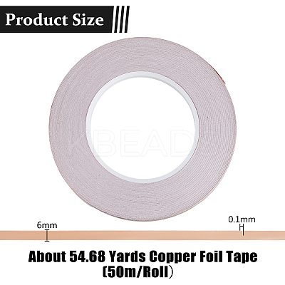 Copper Foil Tapes with Adhesive Back TOOL-DC0001-10B-1