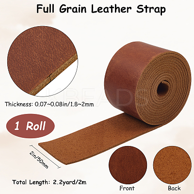 1.6M Flat AB Grade Cowhide Leather Cord AJEW-WH0007-59D-05-1