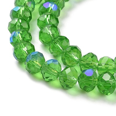 Electroplate Glass Beads Strands EGLA-A034-T10mm-L08-1
