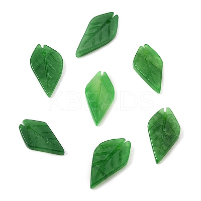 Natural Green Jade Carved Pendants GG-CBA36AE-05E-1