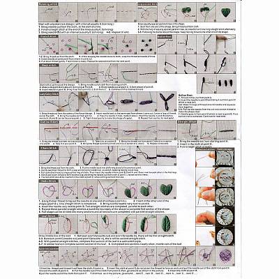 DIY Scenery Embroidery Kit DIY-O021-11A-1