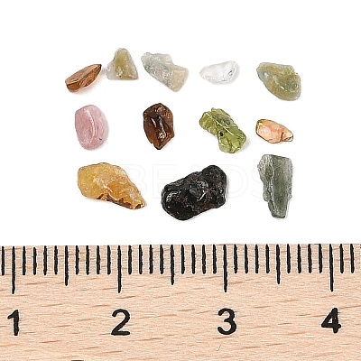 Pandahall Natural Multicolor Tourmaline Chip Beads G-M055-01-1