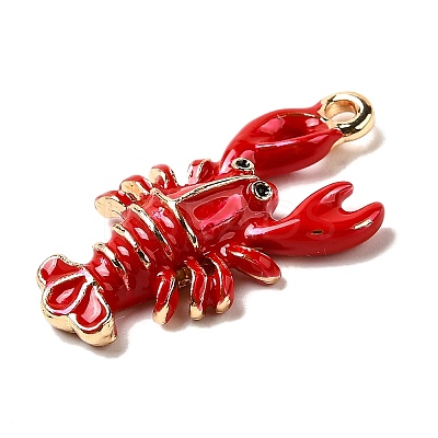 Zinc Alloy Enamel Pendants X-FIND-I044-17A-1-1