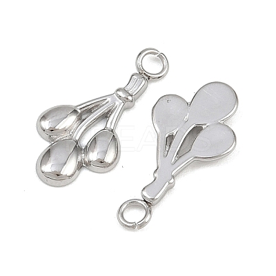 Fruit 304 Stainless Steel Charms STAS-H242-03P-05-1