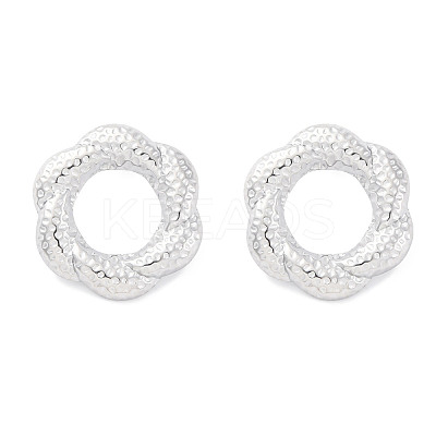 304 Stainless Steel Stud Earrings for Women LS-EJEW-K306-05P-1