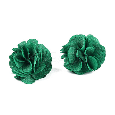 Polyester Fabric Flowers FIND-ZX004-11-04-1