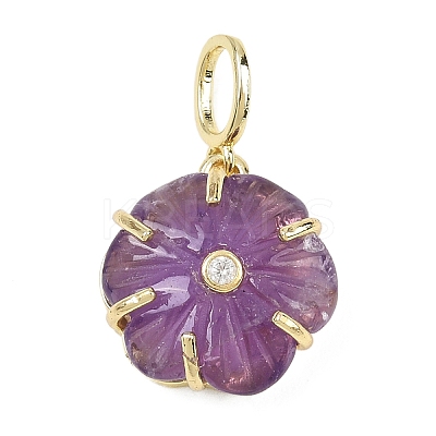 Natural Mixed Stone Carved Pendants G-G330-01G-1