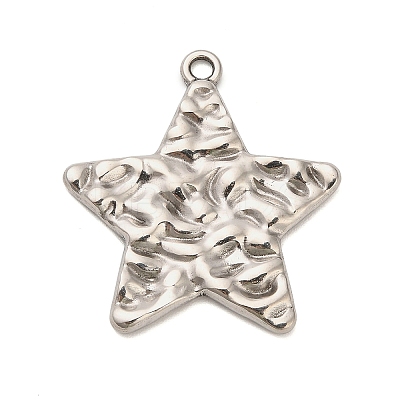 304 Stainless Steel Pendants X-STAS-P417-04B-P-1