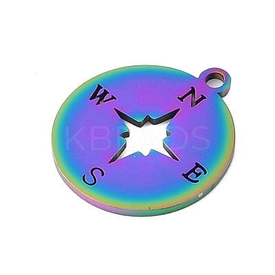 Ion Plating(IP) 304 Stainless Steel Pendants STAS-T044-236M-1