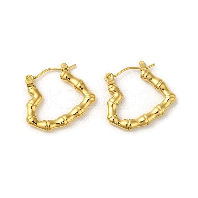 304 Stainless Steel Hoop Earrings for Women EJEW-B054-17G-01-1