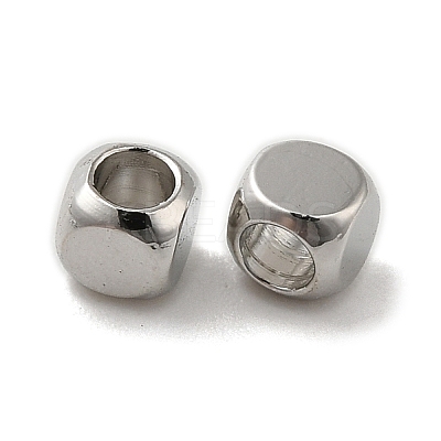Brass Spacer Beads KK-P249-01C-P-1
