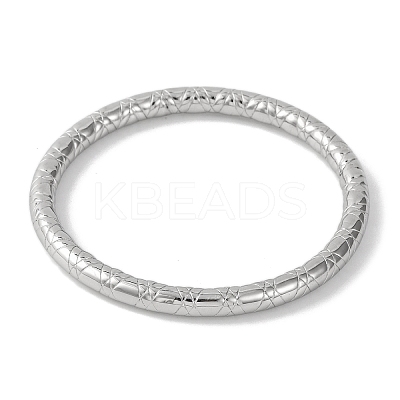 304 Stainless Steel Bangles for Women BJEW-B104-29P-1