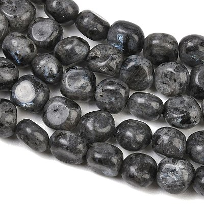 Natural Larvikite Beads Strands GG-CBA787B-A37-1