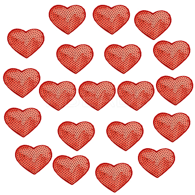 20Pcs Computerized Embroidery Cloth Iron on/Sew on Patches PATC-CY0001-26A-1