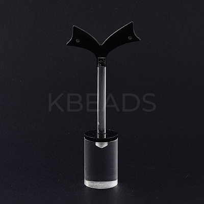 3Pcs 3 Sizes Organic Glass Bracelet Earring Riser Stands EDIS-Q044-01-1