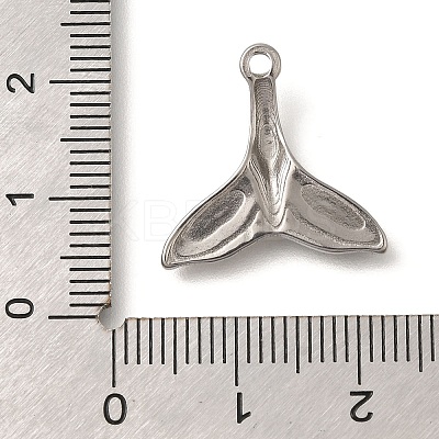 Anti-Tarnish 304 Stainless Steel Pendants STAS-M075-19P-1
