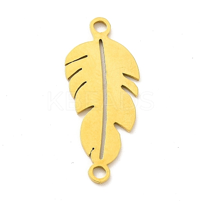 Ion Plating(IP) 201 Stainless Steel Connector Charms STAS-G296-18G-1