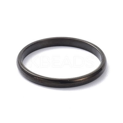2mm Polished Plain Dome Finger Ring for Girl Women RJEW-C012-05C-EB-1