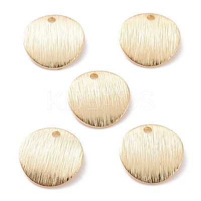 Brass Charms KK-Y003-07A-G-1