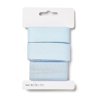 9 Yards 3 Styles Polyester Ribbon SRIB-A014-E07-1