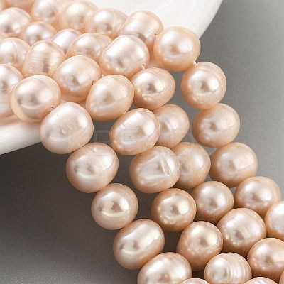 Natural Cultured Freshwater Pearl Beads Strands PEAR-C003-19B-1