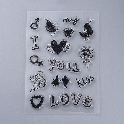 Silicone Stamps DIY-L036-C01-1