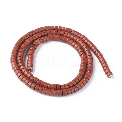 Natural Red Jasper Beads Strands G-L528-09-1