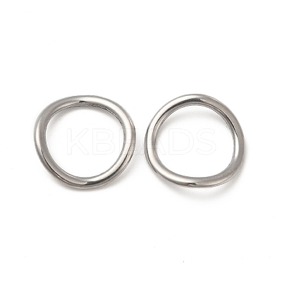 Non-Tarnish 304 Stainless Steel Linking Rings LS-STAS-F283-01P-1