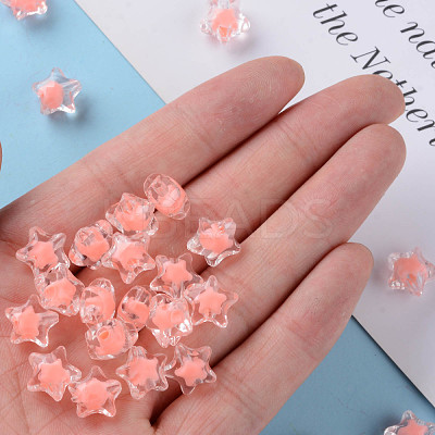 Transparent Acrylic Beads TACR-S152-01A-SS2109-1