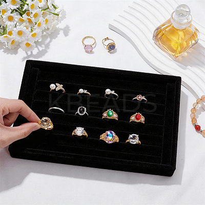 Velvet Ring Organizer Display Trays ODIS-SP0002-20A-1