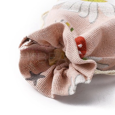 Cotton & Linen Drawstring Gift Bags ABAG-TAC0006-07A-1