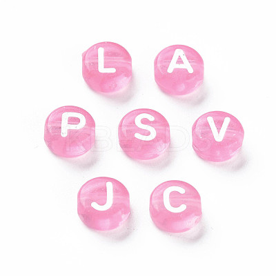 Transparent Acrylic Beads X-TACR-N002-04I-1