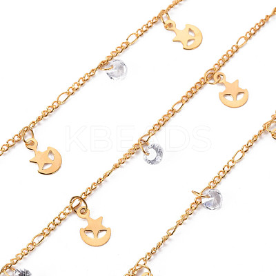 Handmade Brass Curb Chains CHC-S012-038-1