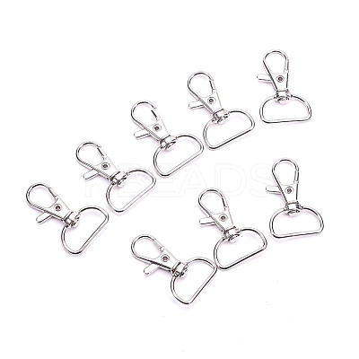 Zinc Alloy Swivel Lobster Claw Clasps LS-PALLOY-YW0001-02PA-1
