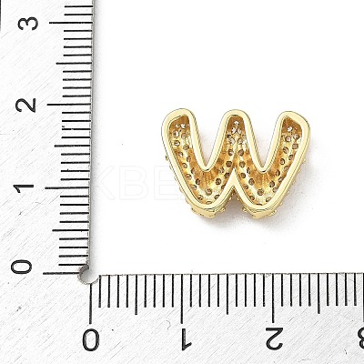 Brass Micro Pave Cubic Zirconia Pendants KK-A300-02G-W-1