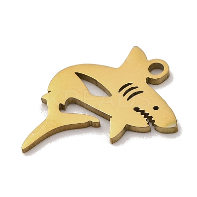 201 Stainless Steel Pendants STAS-U016-08G-02-1