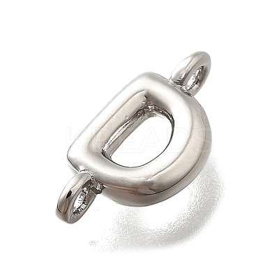 Brass Connector Charms KK-P295-01P-D-1