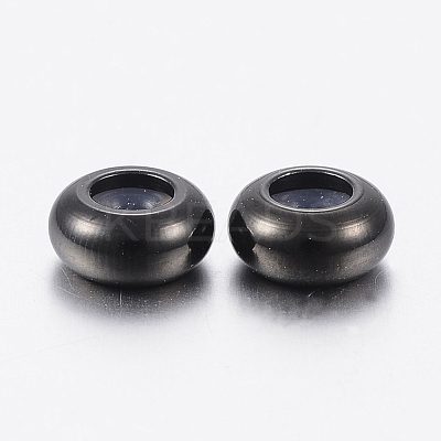 202 Stainless Steel Beads STAS-F148-9mm-07B-1
