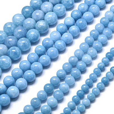 Natural Malaysia Jade Beads Strands G-L645-A01-6mm-15-1