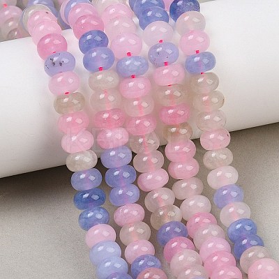 Natural White Jade Beads Strands G-E507-01-08-1