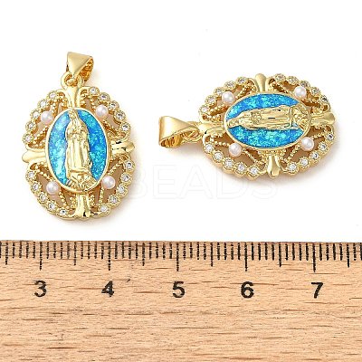 Rack Plating Brass Micro Pave Cubic Zirconia Earrings KK-P268-06A-G-1