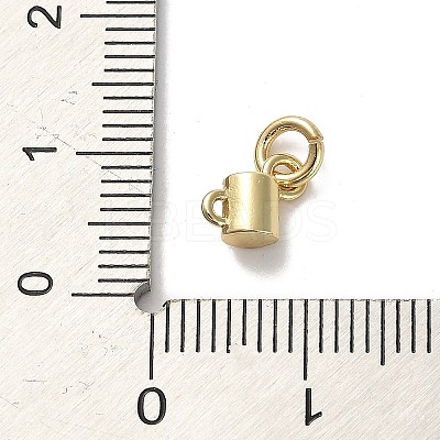 Golden Brass Charms KK-H493-01G-14-1