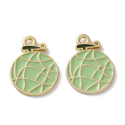 Fruit Alloy Enamel Charms X1-PALLOY-S058-01LG-08-1