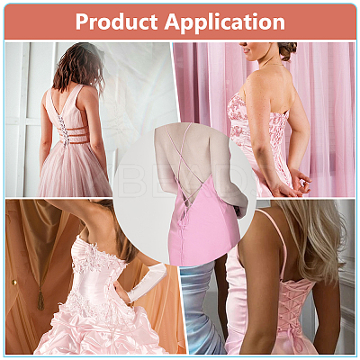 Women's Wedding Dress Zipper Replacement LS-DIY-WH0128-10C-1